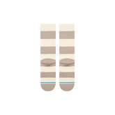 Socks Stance Stacked Up Crew - String Grey - Genetik Sport